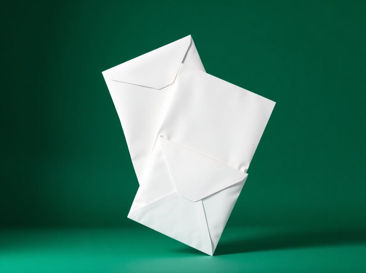 Briefumschläge – Mockup aus eigener Produktion