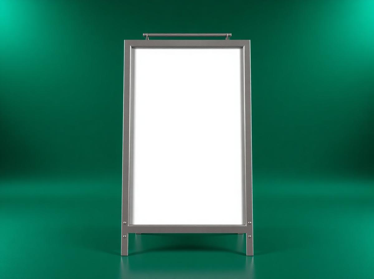 Kundenstopper – Mockup aus eigener Produktion