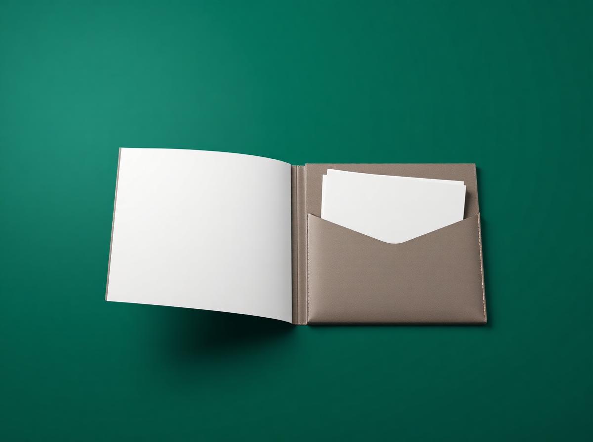 Präsentationsmappen – Mockup aus eigener Produktion